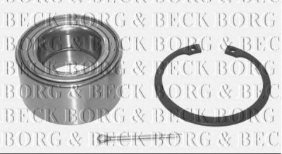 BORG & BECK bwk759 -  Комплект подшипника ступицы колеса